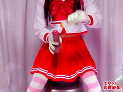 Japanese Crossdresser cosplay Masturbation 20151031 sample