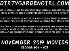Dirtygardengirl NOVEMBER 2019 NEWS: huge prolapse, fisting