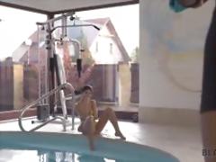 BLACK4K Interracial coitus of rich babe Madelina Dee and her black muscled