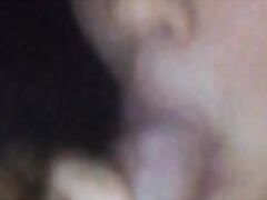 a teenager student came home and decided to suck her comrade his great stout cock