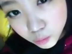 Cute Chinese Girl Self Record Masturbation!