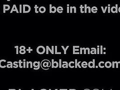 BLACKED Stunning Ariana Van dreams about BBC all day