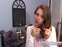 Lelu Love-Submissive Hairjob Jerkoff Encouragement