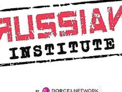 Russian Institute: The 2 hot young teens really enjoy their music lesson