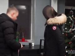 DEBT4k. Night club manager Monica Wet sells pussy