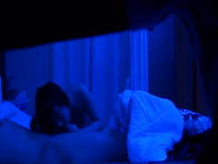 Hiddencam Chinese couple fuck on bed